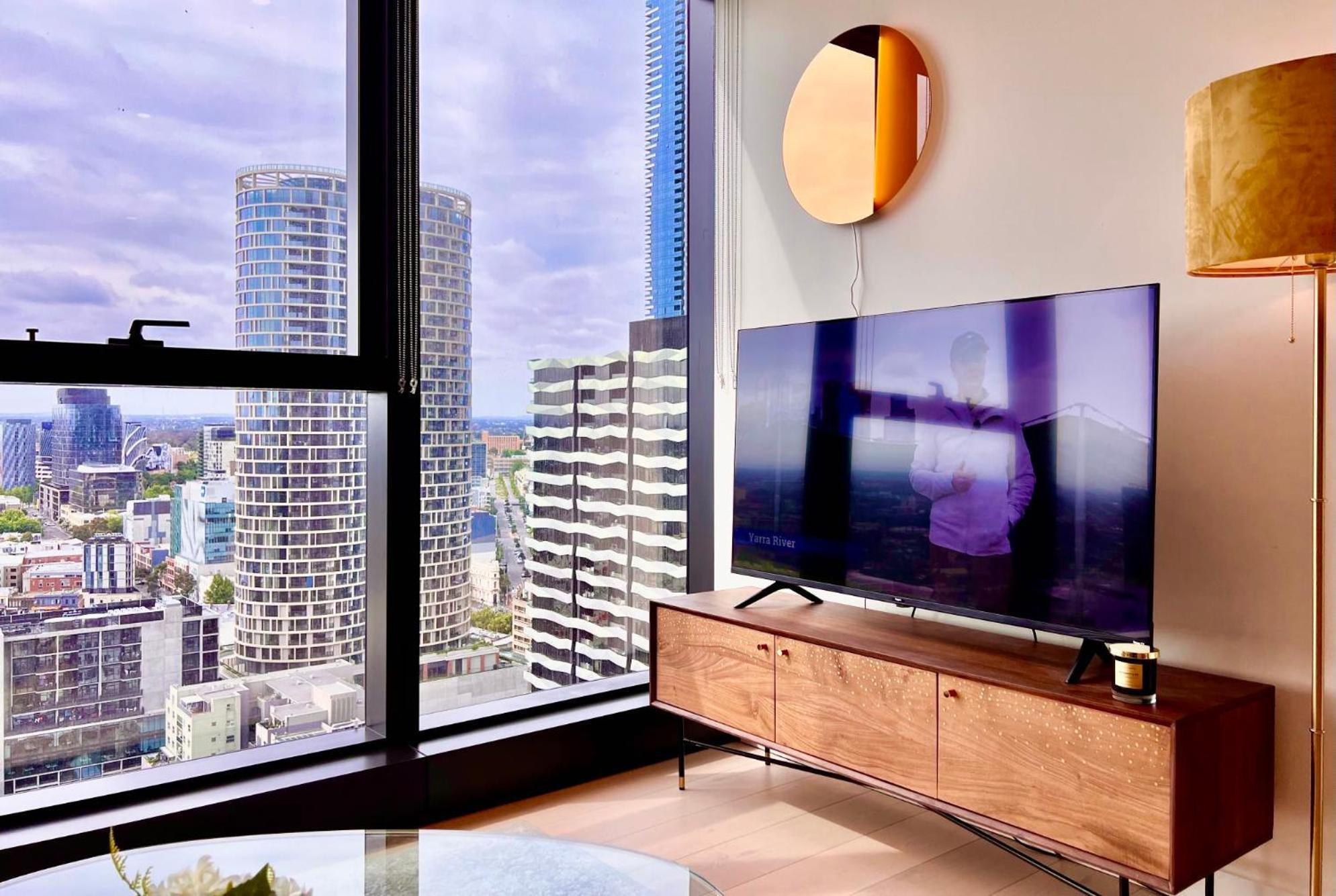 Highrise View 1king1queen 2baths * Melbourne