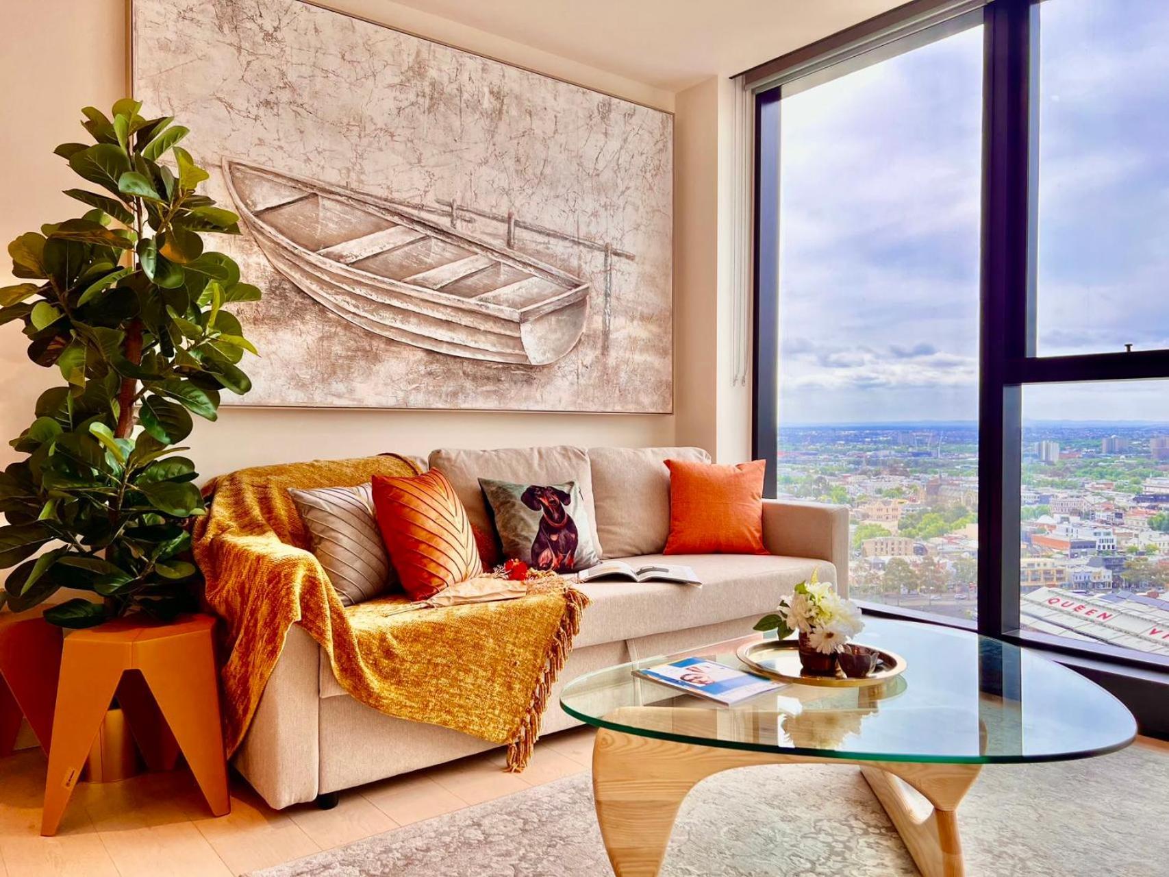 Highrise View 1king1queen 2baths